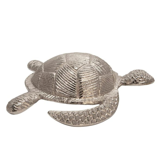 Metal Silver Turtle