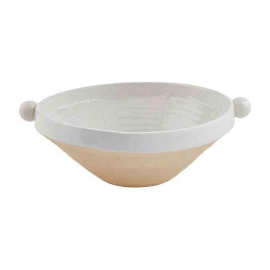 Bead Handle Serving Bowl