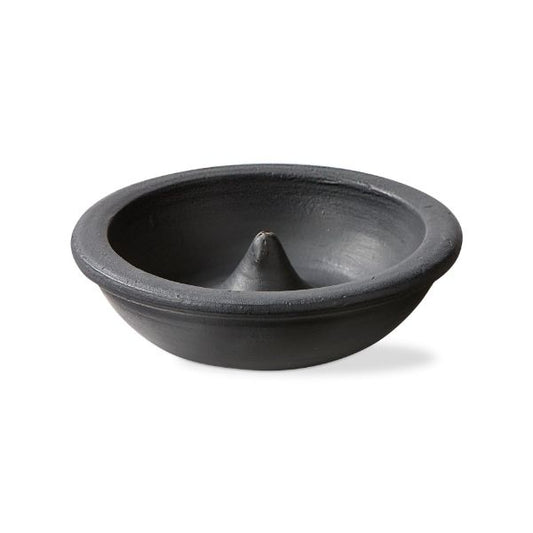 Terracotta Incense Holder - Black