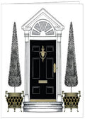Topiary Door New Home Greeting Card