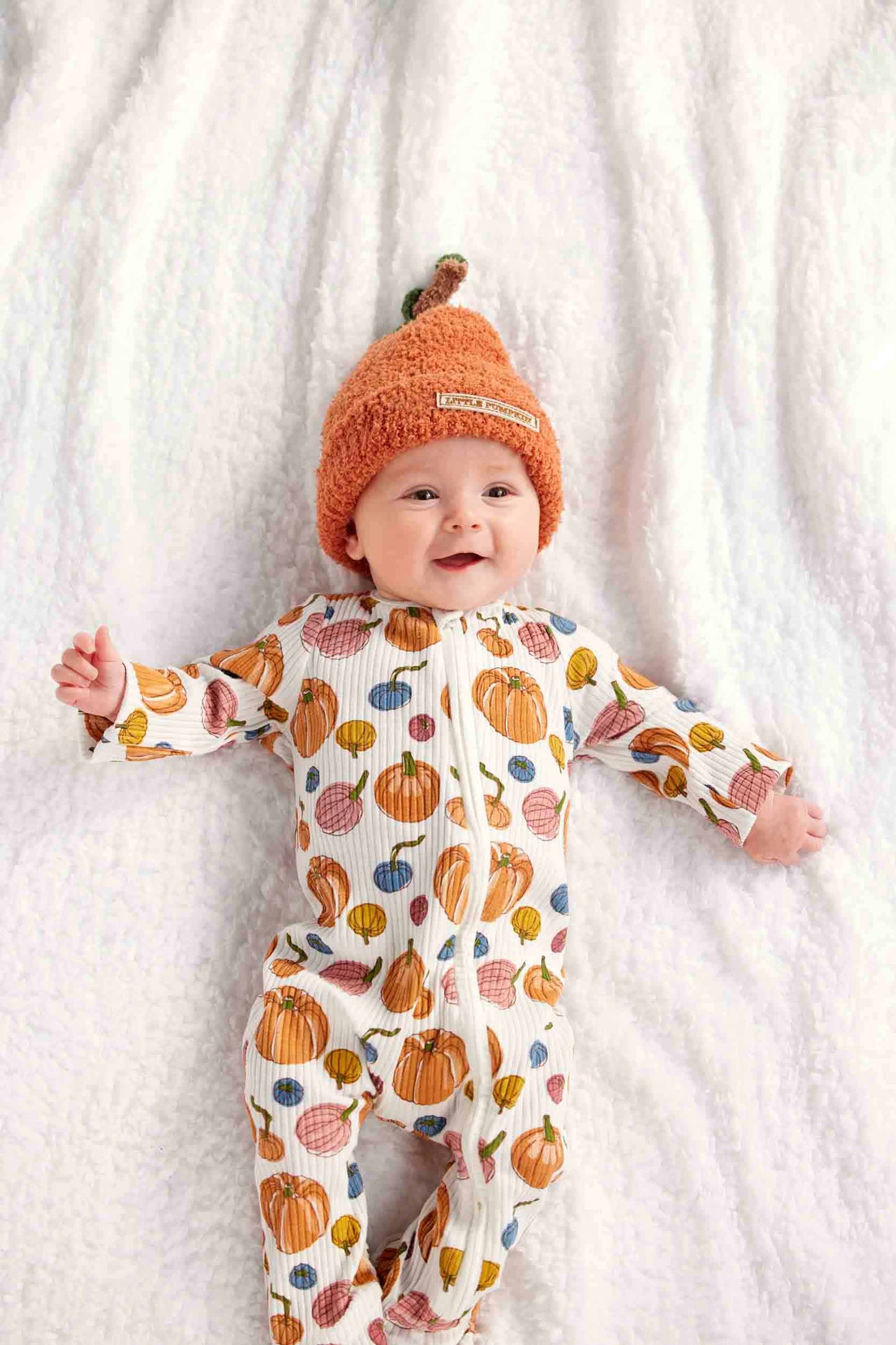 Little Pumpkin Hat And Sock Set