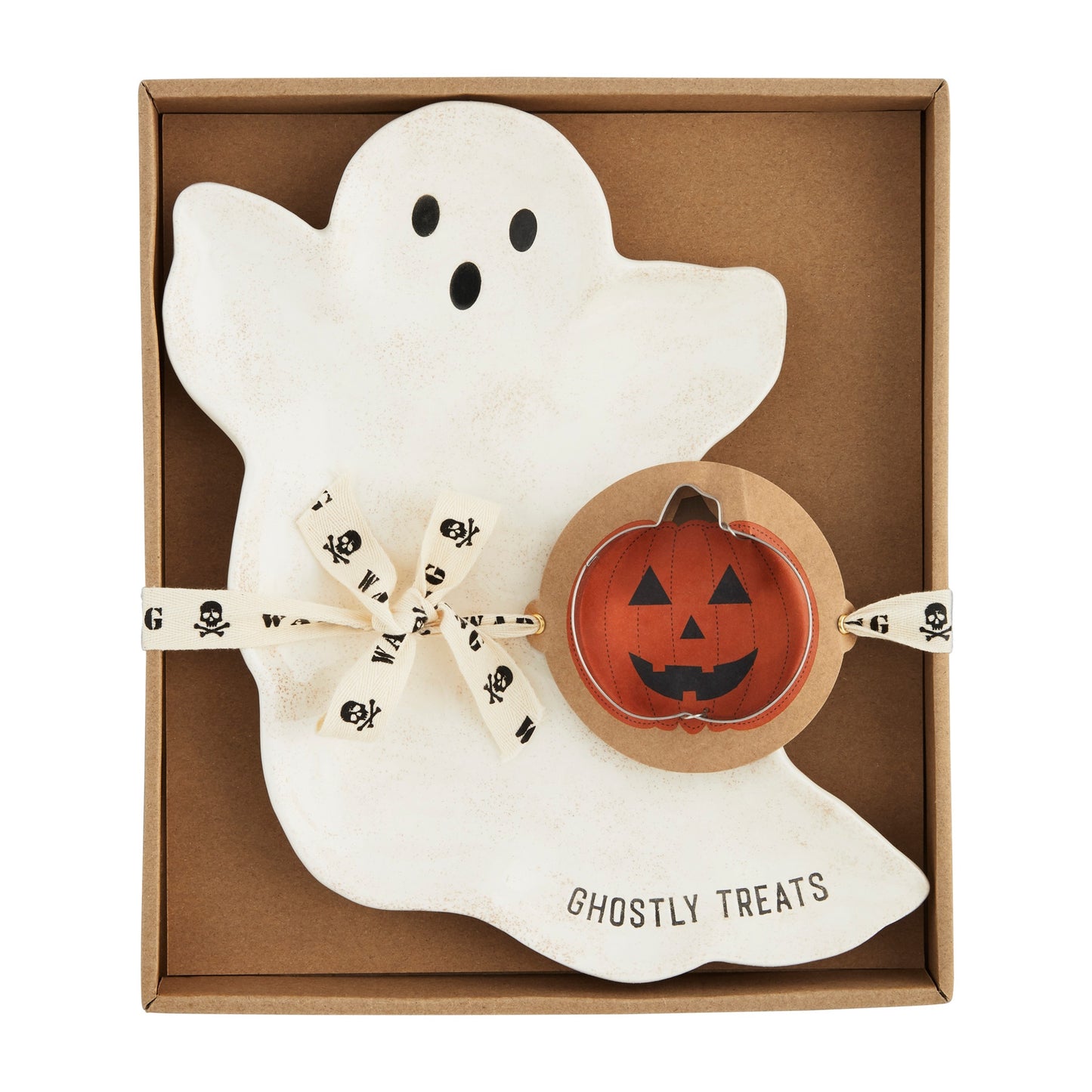 Ghost Cookie Plate Set