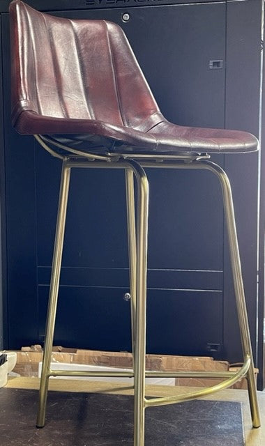 Cognac Barstool