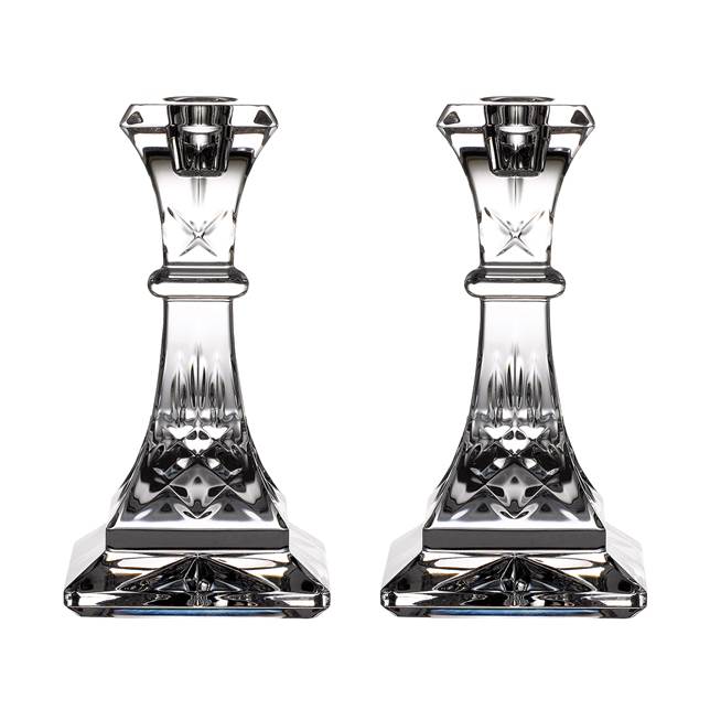 Lismore 6in Candlestick, Pair