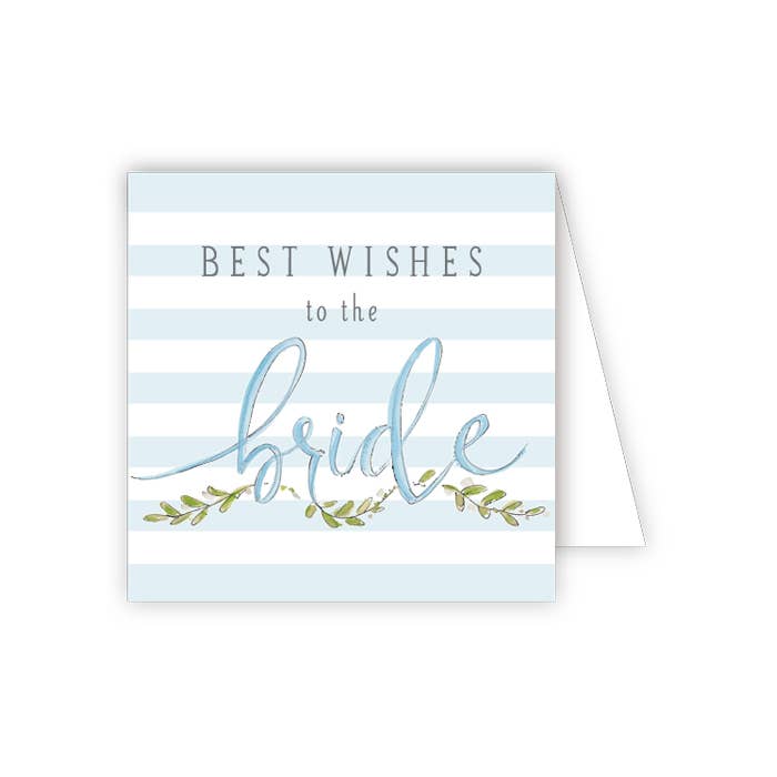 Best Wishes to the Bride Enclosure Card