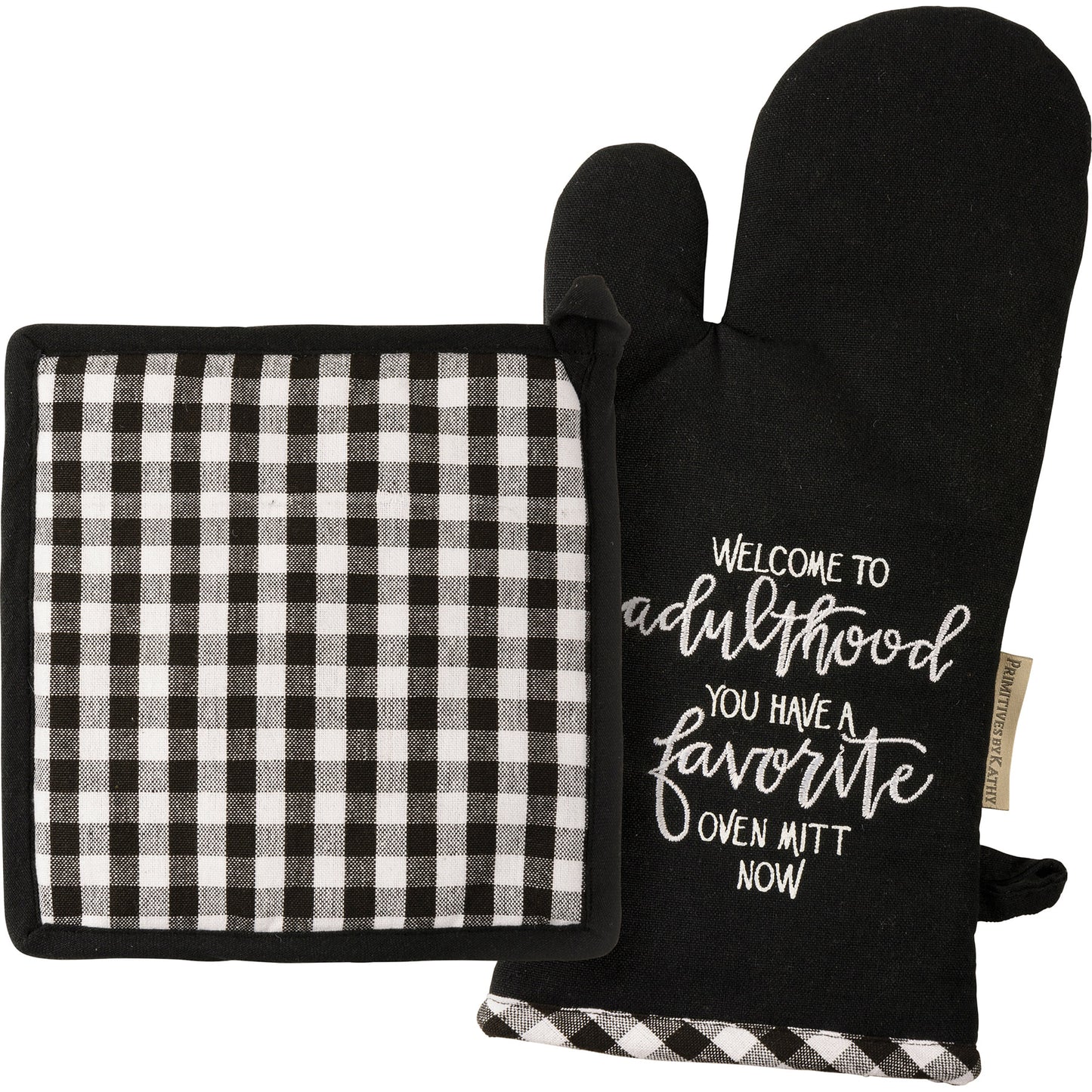 Welcome To Adulthood Oven Mitt