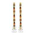 Jack O' Lantern Dinner Candles Set of 2