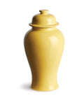 Yellow Koa Lidded Mini Ginger Jar Large