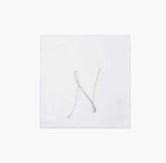 N Papersoft Napkins Monogram Cocktail Napkins (Pack of 20)