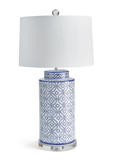 Diamond Fretwork Lamp