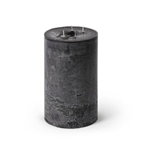 Pillar 4 Wick Super Candle Black