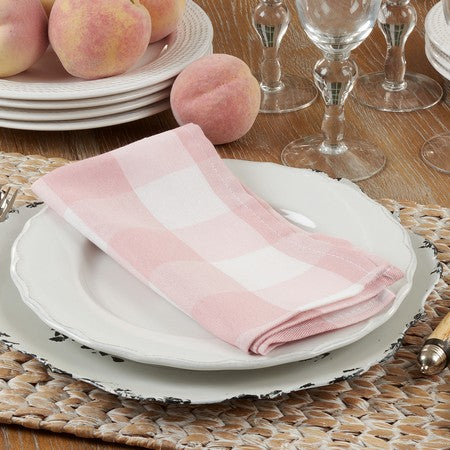 Pink Buffalo Plaid Napkin