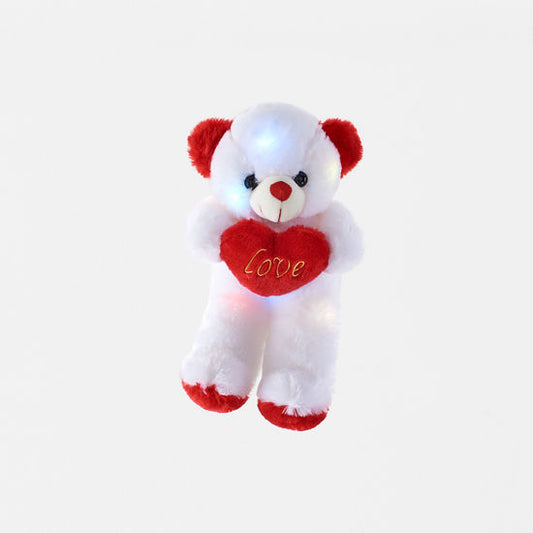 Lighted Bear w/ Heart