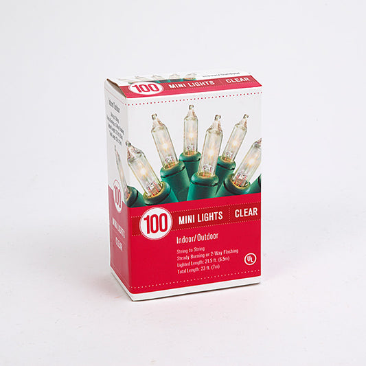 100ct 24'L UL Clear Light Set