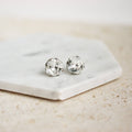 Sadie Cushion Cut Post Earring