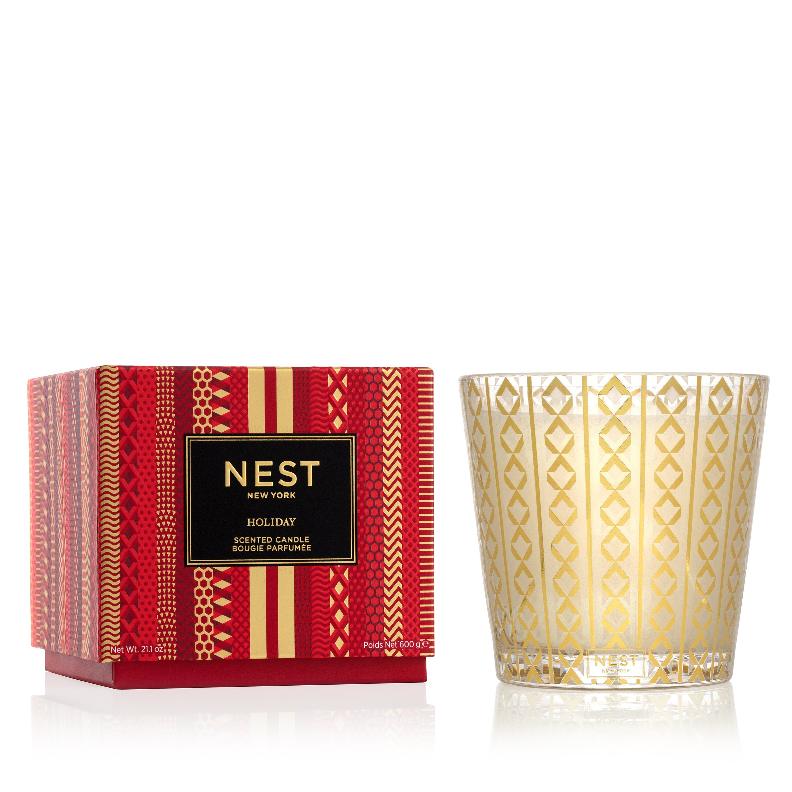Holiday 3 Wick Candle