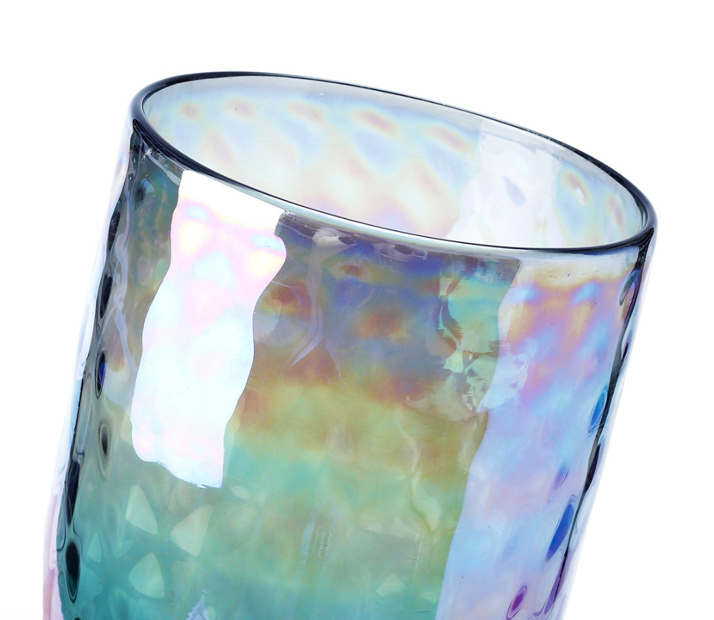 Iridescent Vase 11"