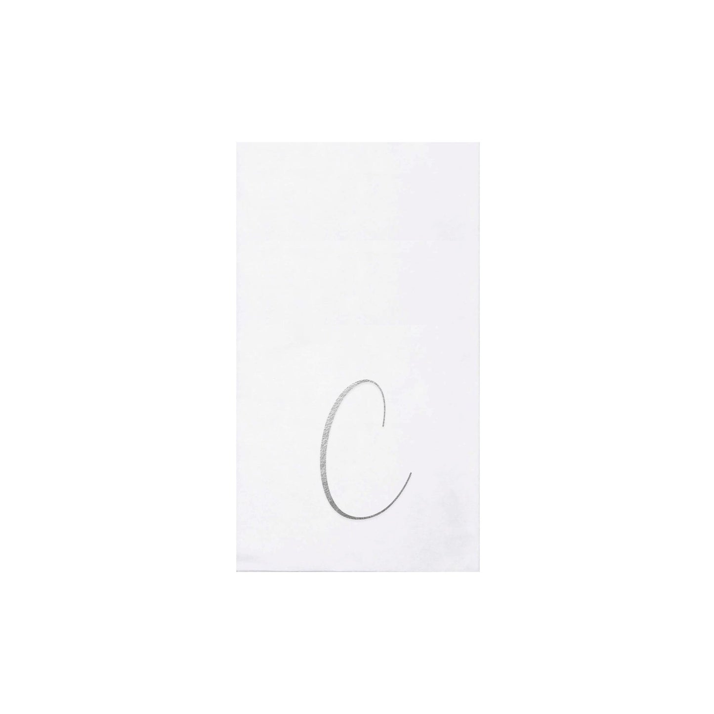 C Papersoft Napkins Monogram Guest Towels (Pack of 20)