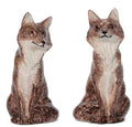 Clever Creatures Fox Salt and Pepper Set/2pc