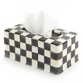 Courtly Check Standard Tissue Box Cover