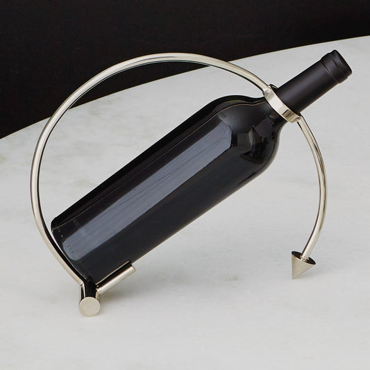 Arrow Wine Caddy-Nickel