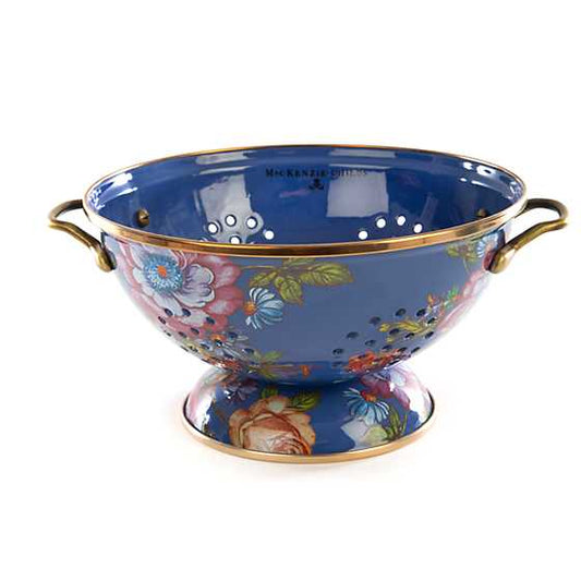 Flower Market Large Colander - Lapis