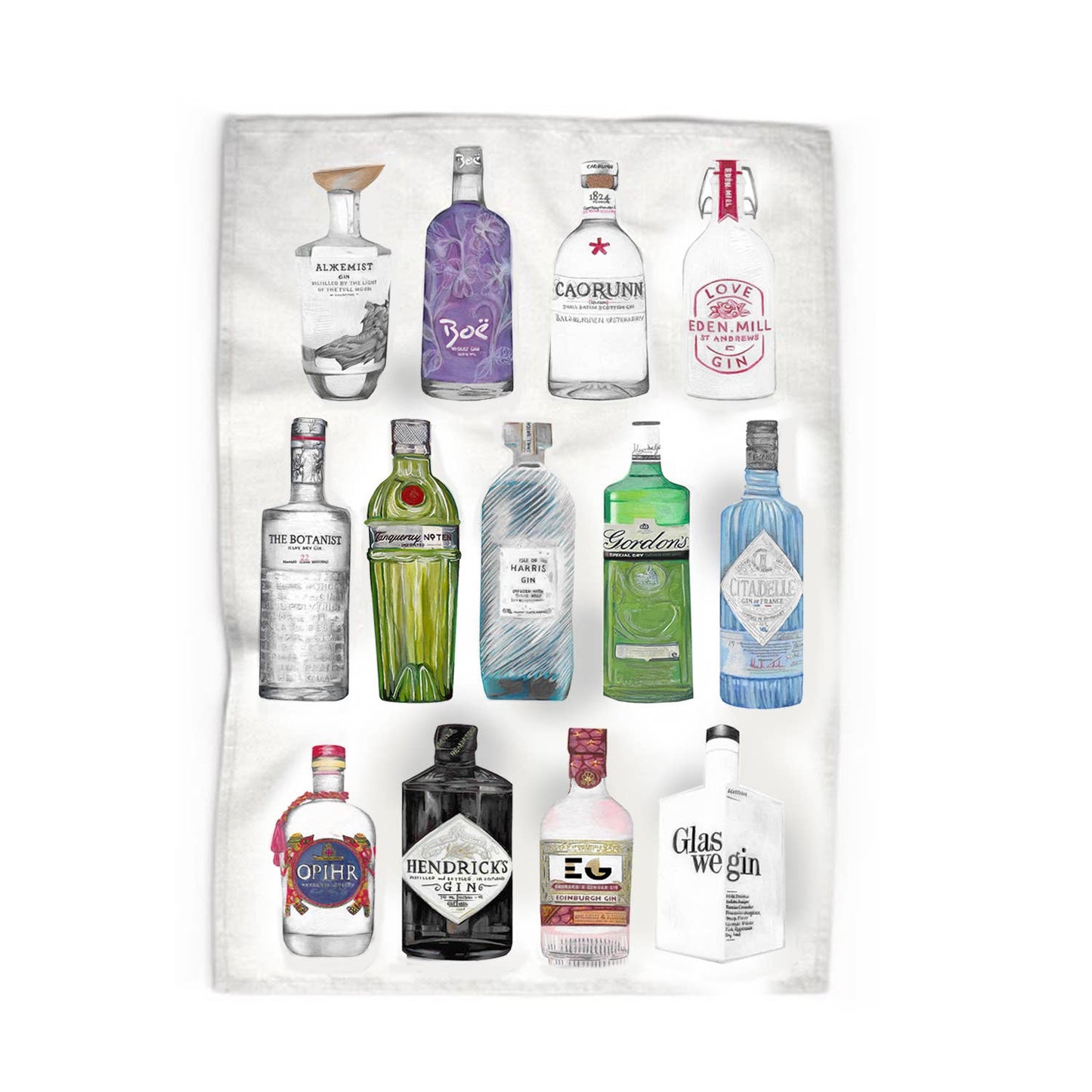 Gin Tea Towel