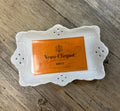 Orange Veuve Trinket Tray