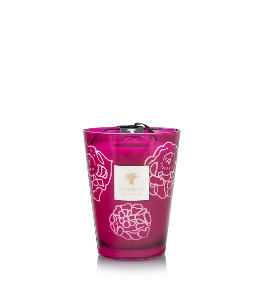 Max 24 Candle Roses Burgandy