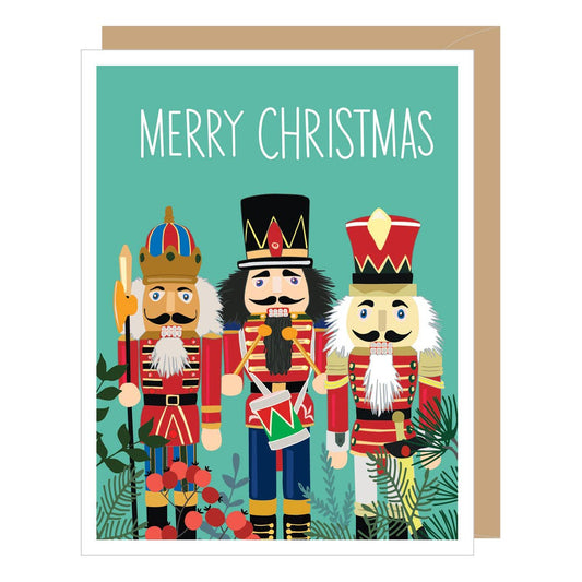 Holiday Nutcrackers Christmas Card