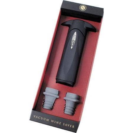 Nicholas Collection Vacuum Wine Saver with Stoppers