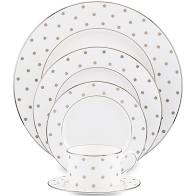 Larabee Road Platinum China 5 pc Place Setting