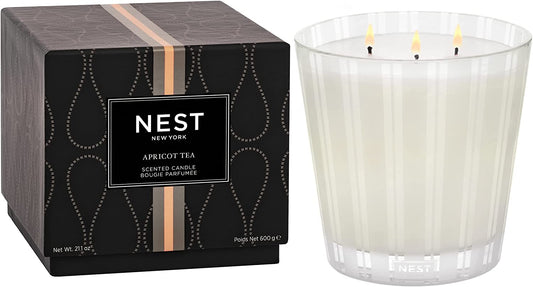 Apricot Tea 3 Wick Candle