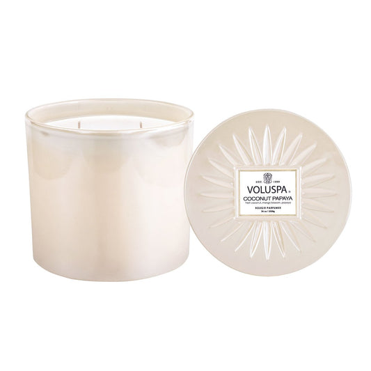 Coconut Papaya Grande Candle