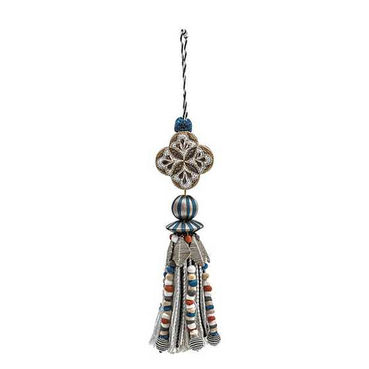 Cobblestone Beaded Tassel