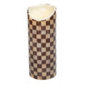 Courtly Check Flicker 10" Pillar Candle