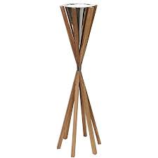 Wood 34" Torch Candle Holder