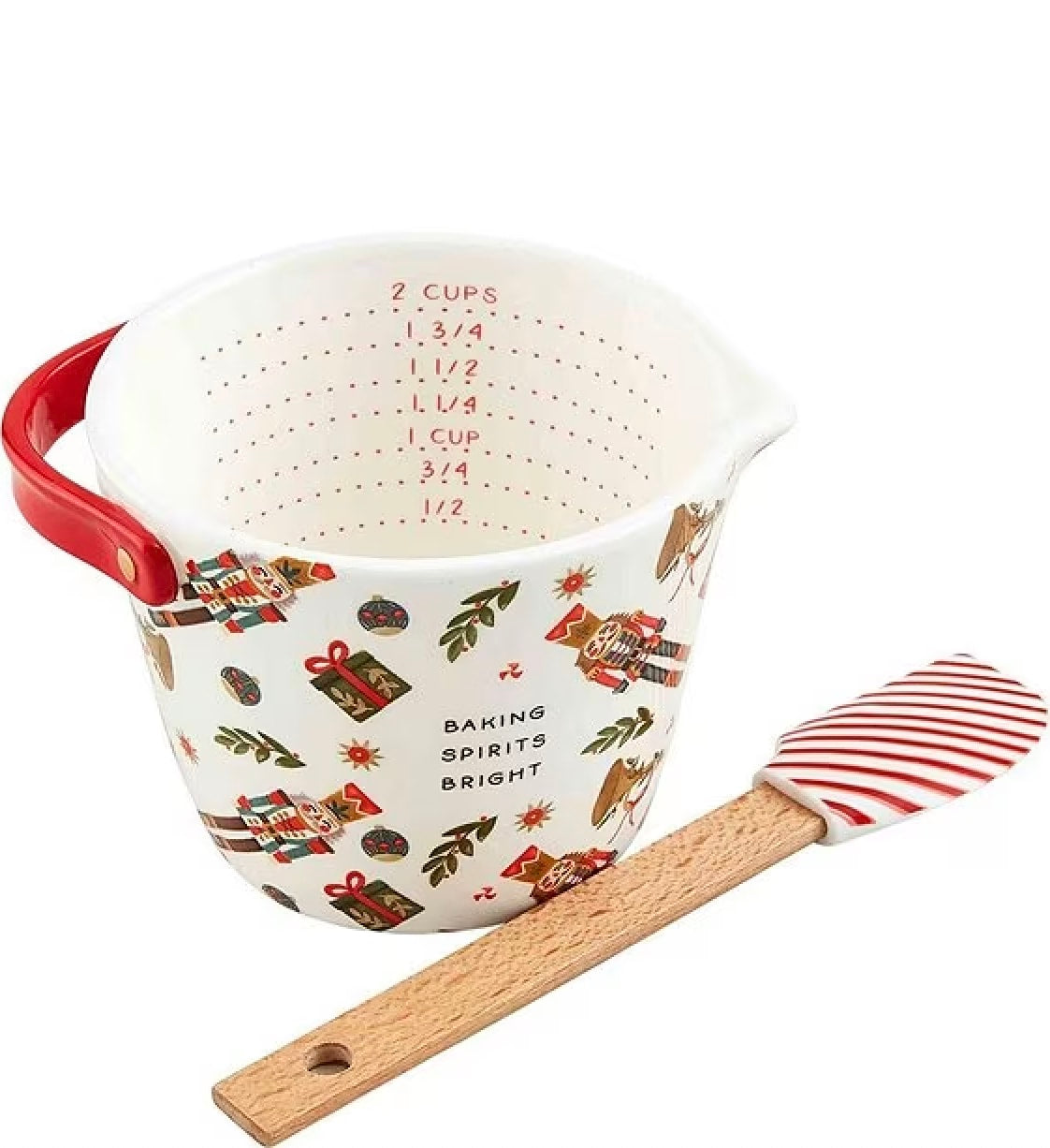 Nutcracker Measuring Cup Set