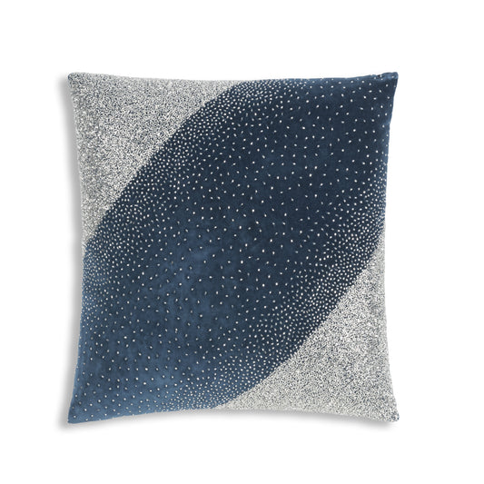 Navy Velvet w/ metal studs pillow