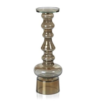 Fortaleza Glass Candle Holder - Tall