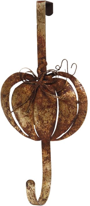 Pumpkin Wreath Holder