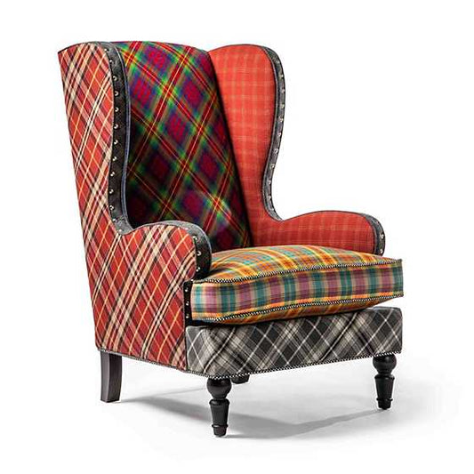 Tartastic Wing Chair