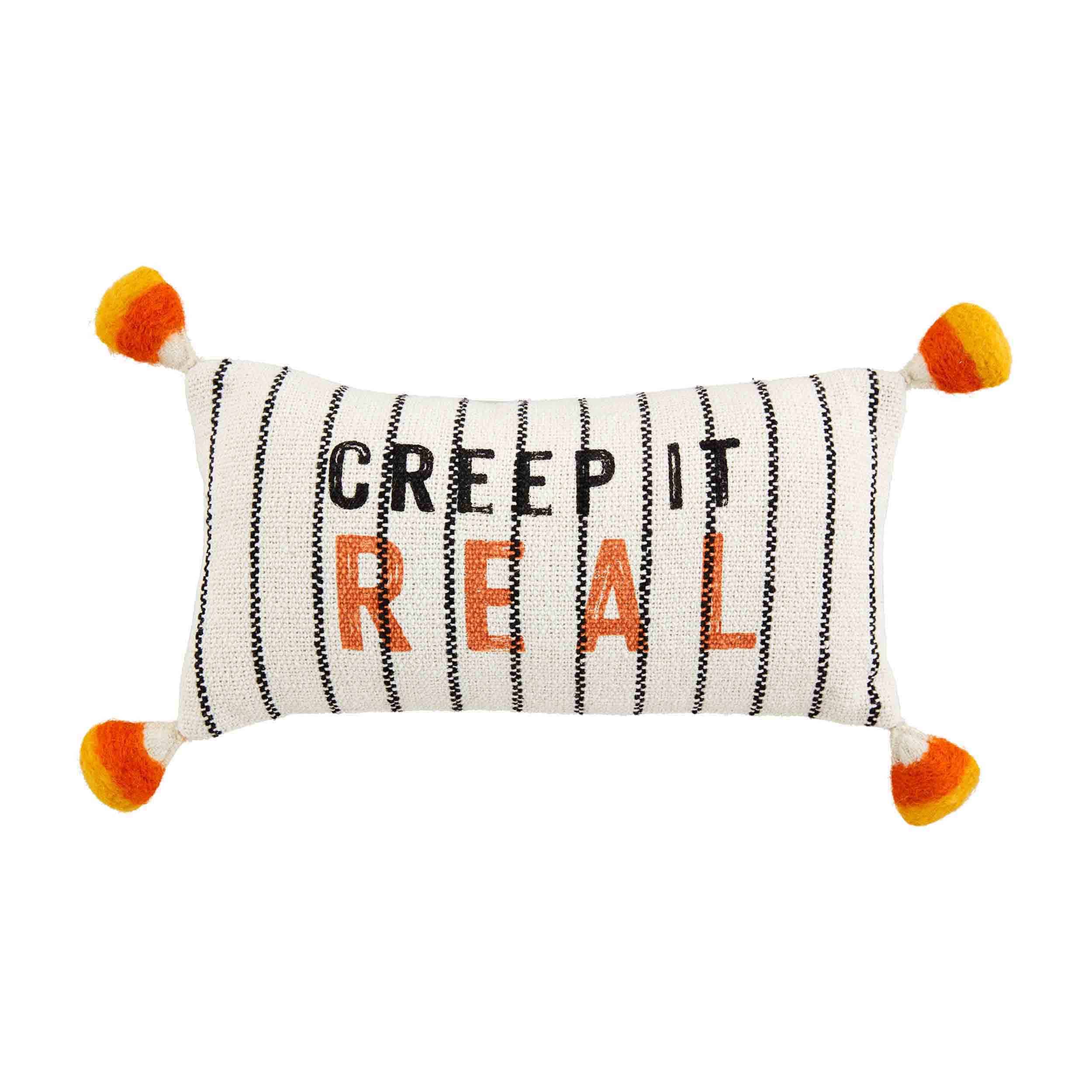 Creep It Real Halloween Pillow