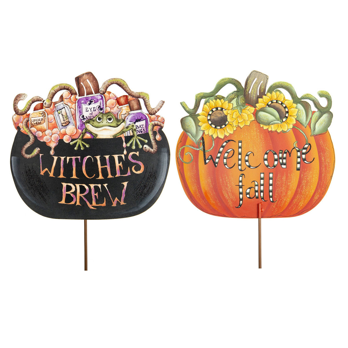 Reversible Fall Halloween Pumpkin