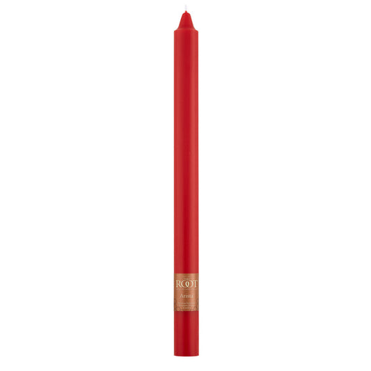 Arista Red Single Candle 12"