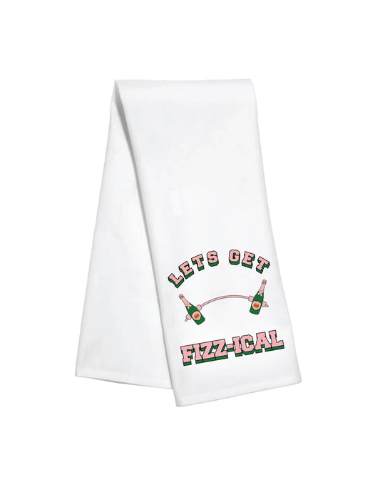 Let's Get Fizz-ical Kitchen Towel