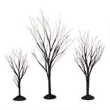 Black Bare Branch Trees