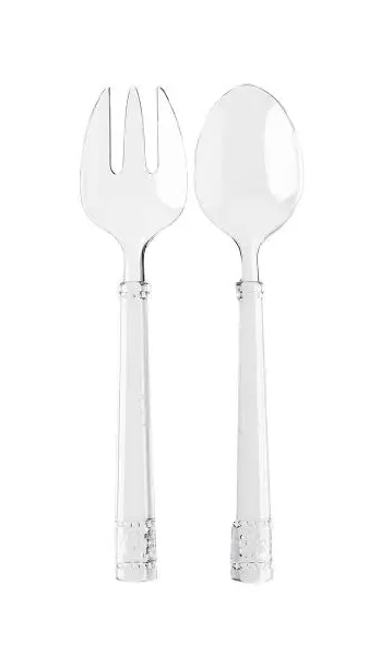 Isabella Acrylic Salad Servers