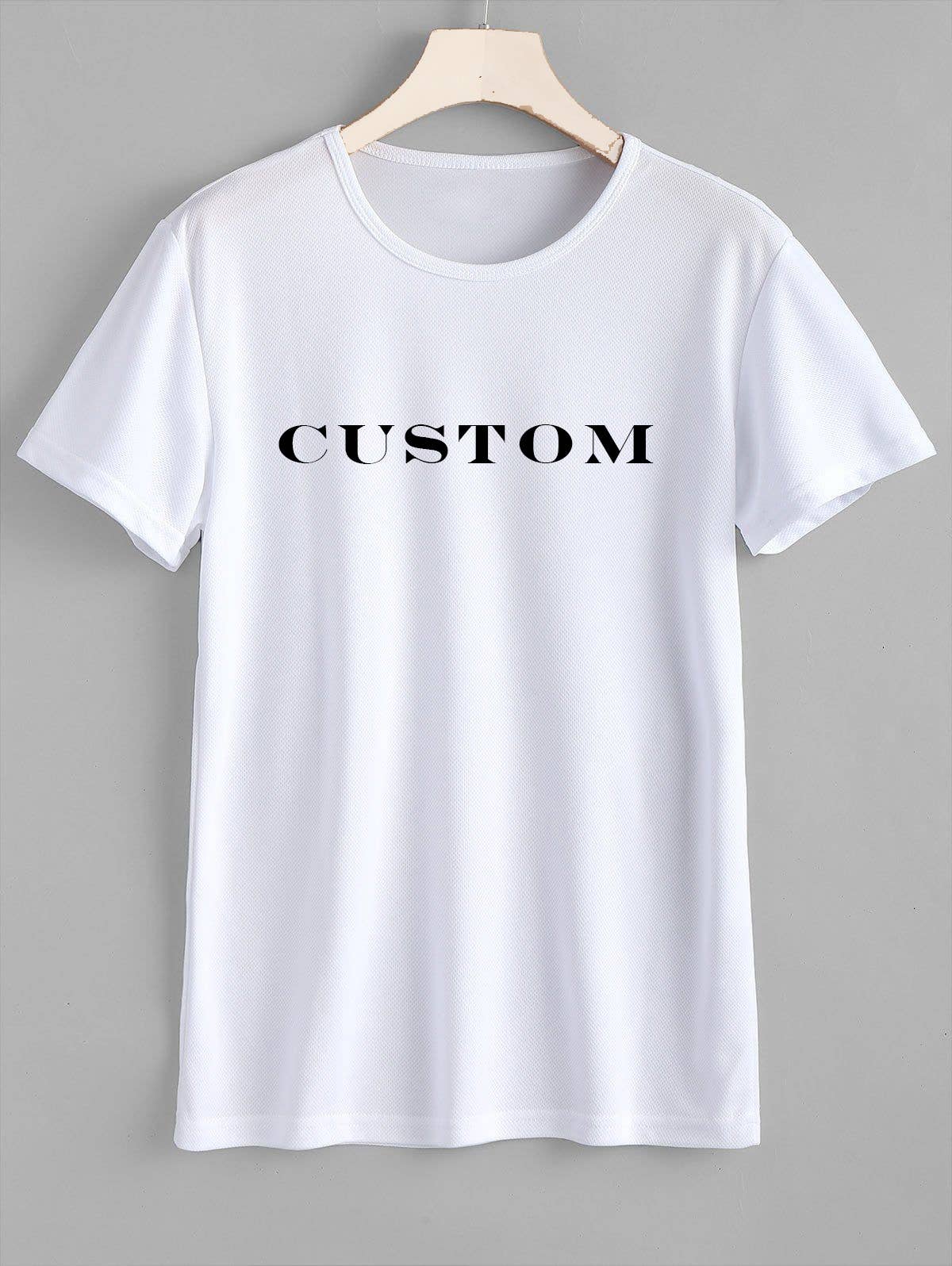 T-shirt - Custom Text