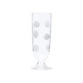 Drop Champagne Glass, White